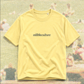 edible culture logo tee - sorbet